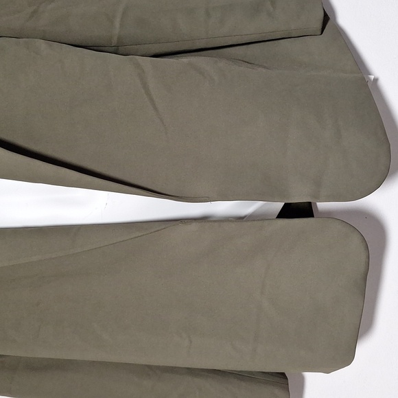 Elegant Olive Green Women's Jacket Blazer - Picture 7 of 12